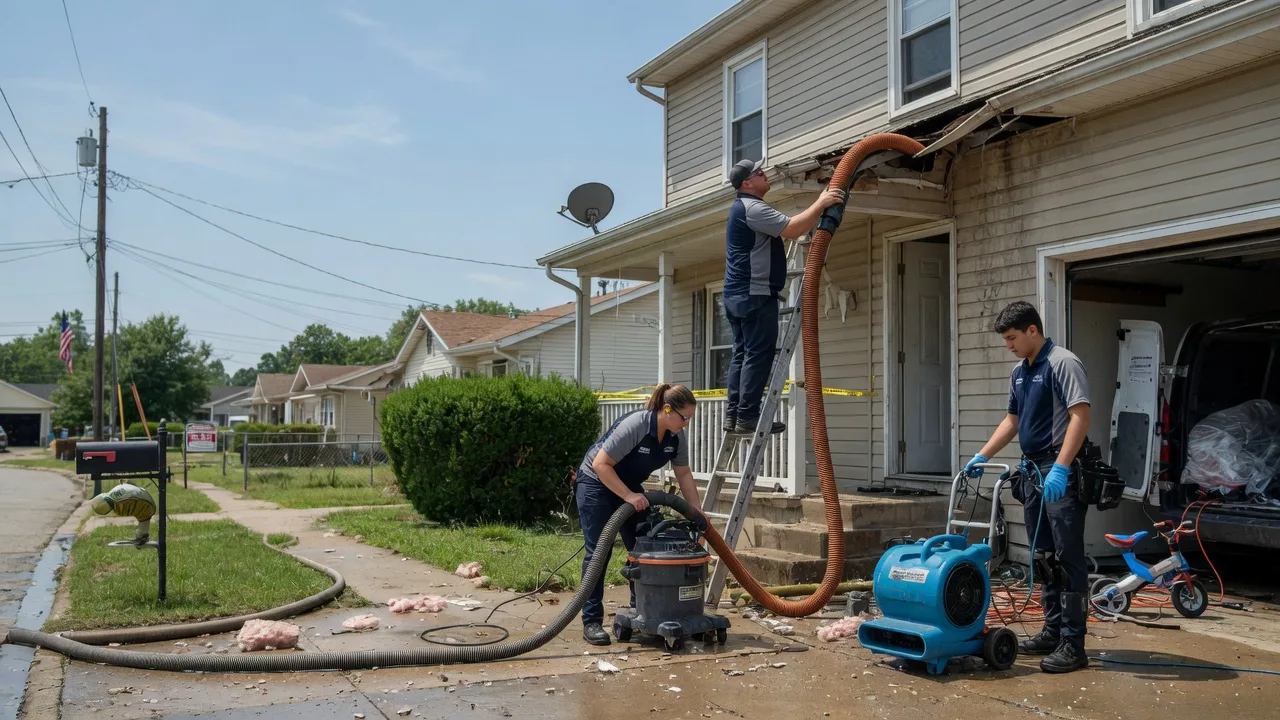 Water Damage Restoration in Gardner, IL near me